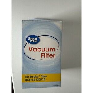 Great Value Vacuum Filter for Eureka DCF-4 DCF-18 Replacement Part Dust Cup 1 Pk